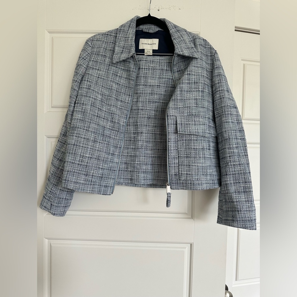 Club Monaco Skirt and Blazer Set Xs/00 - Picture 2 of 9